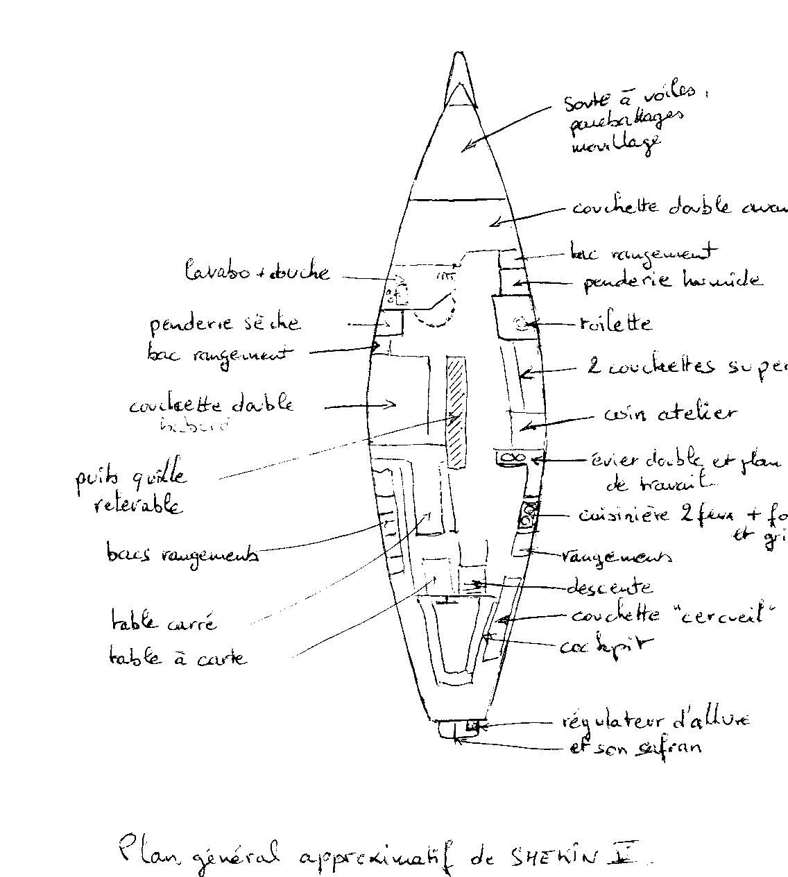 Interior plan drawing